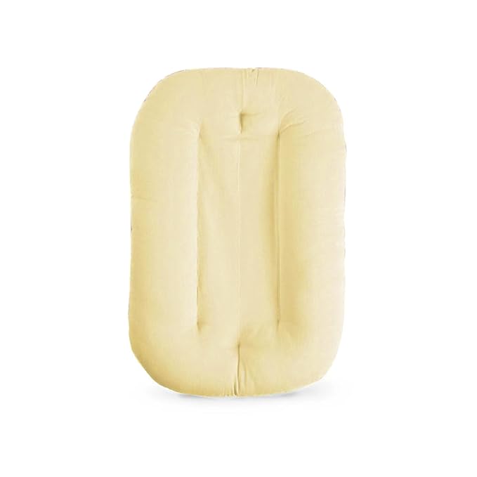 Baby Lounger for Newborn 0-18 Months, Bionic Design Infant Floor Seats & Loungers for Home and Travel, Soft Organic Cotton Baby Lounger, Newborn Babies Shower Gifts