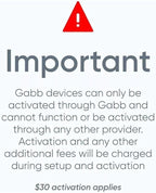 Gabb Watch 3e - Smart Watch for Kids, GPS Tracker, No Social Media or Internet, Fees Required (Dark Gray)