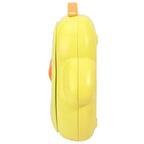 Bebamour Potty Training Toilet 3 in 1 Multi-Functional Potty Seat Detachable Baby Potty Step Stool Anti-Slip Stable Potty Training Toilet with 100 Pack Trash Bags (Yellow)