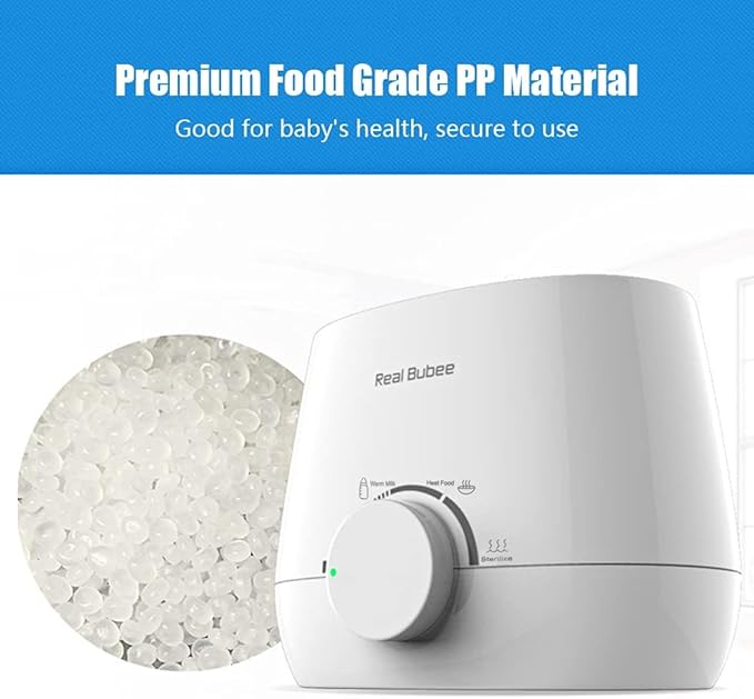 Multifunctional Baby Double Bottles Milk Water Warmer Baby Food Heater Steam Sterilizer 5-Minute Fast Warming Precise Temperature Control Auto Power Off
