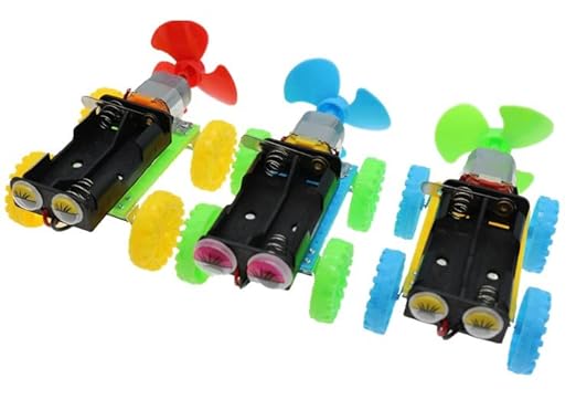 Fielect 43Pcs Plastic Gear Kit With Assortment Accessories for DC Motor Robot