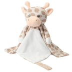 Love By Emi Baby Music Lovey Beige & White Giraffe, Baby Sleep Soother for Crib & Cuddle Bedtime, White Noise with Heartbeat & Lullaby, Plush Sound Toy, Stuffed Animal for Newborns, Infants & Toddlers