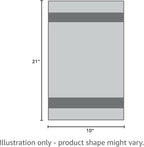 Premium 5-Pack Large Organic Cotton Burp Cloths – 3 Layers, Ultra Soft & Absorbent Burping Towel for Newborn Babies