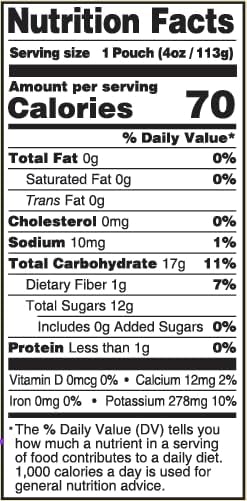 Pumpkin Tree Peter Rabbit Organics Strawberry and Banana Pure Fruit Snack, 4 Ounce (Pack of 36)