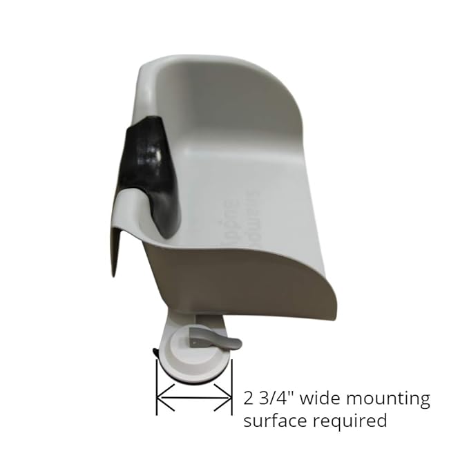 Shampoo Buddy Portable Hair Wash Basin for Children, Toddlers, Kids, Teens | Portable Shampoo Bowl for use on Bathtub or Sink (Light Grey)