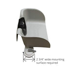 Shampoo Buddy Portable Hair Wash Basin for Children, Toddlers, Kids, Teens | Portable Shampoo Bowl for use on Bathtub or Sink (Light Grey)