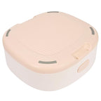 Bebamour Potty Training Toilet 3 in 1 Multi-Functional Potty Seat Detachable Baby Potty Step Stool Anti-Slip Stable Potty Training Toilet with 100 Pack Trash Bags (Pink)