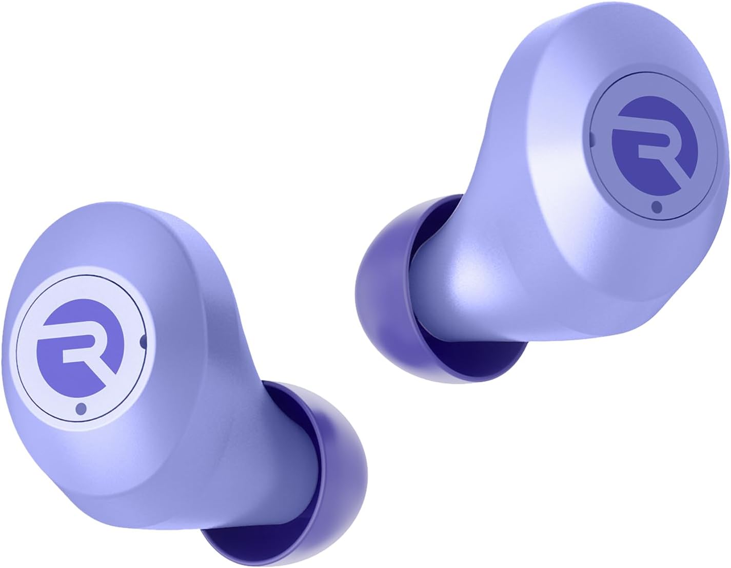 Raycon Everyday Earbuds Classic Bluetooth Wireless with Microphone - Stereo Sound, Active Noise Canceling, in-Ear Bluetooth Headset True Wireless Earbuds 32 Hours Playtime (Purple)