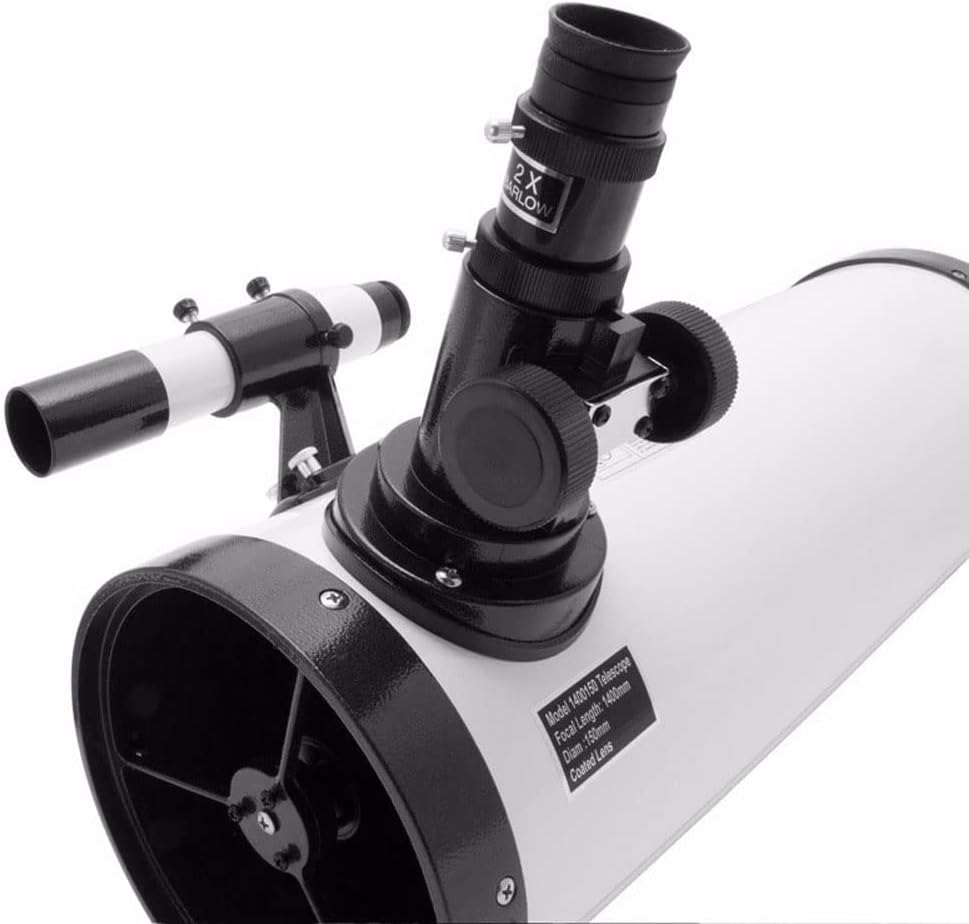 1400x 150 mm Reflector Newtionan Astronomical Telescope High Power Equatorial Mount Star Planet Moon Saturn Jupiter