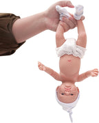 12" Micro Preemie Full Body Silicone Baby Doll Boy John Lifelike Reborn Doll Surprice Children Anti-Stress