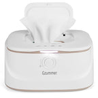 Baby Wipe Warmer, Wipe Warmer and Baby Wet Wipes Dispenser, 3 Temperature Control Large Capacity Wipes Warmer for Babies with Night Light (Pure White)