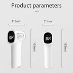 CONTEC Touchless TP500(LED) Smart Sensor Infrared Thermometer Medical Laser Temperature Infrared Temperature Gun LED,Digital Infrared Thermometer fo Babys,Adults, Kids,one-Year Warranty