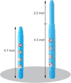 Lebze Jumbo Crayons for Toddlers, 6 Colors Washable Crayons, Easy to Hold Silky Large Crayon for Babies and Children, Safe Non Toxic