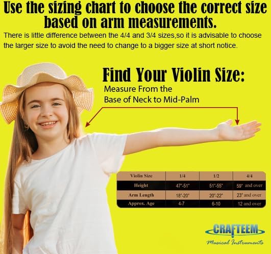 1/2 Fiddle Pink Colored Premium Violin Outfit for Beginners Adults Kids With 5 Color Fingering Tape- Handcrafted Student Beginner Violin.