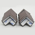 Foam Corner Protector for The Furniture, with Retardant Materials Foam Safety Bumpers, Baby Proofing Safety Corner Protectors (Coffee)