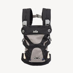 Joie Savvy Baby Carrier – Ergonomic, Adjustable Baby Carrier with 4 Carry Positions, Padded Shoulder Straps and Lumbar Support (Blackpepper)