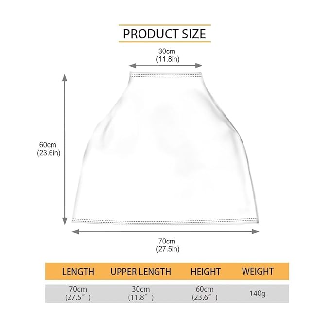 Binienty Halloween Bats Car Seat Cover Canopies for Baby Multi Use Cover Nusring Covers Stretchy Infants Stroller Cover/High Chair/Breastfeeding Cover