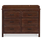 DaVinci Charlie 6-Drawer Double Dresser in Espresso