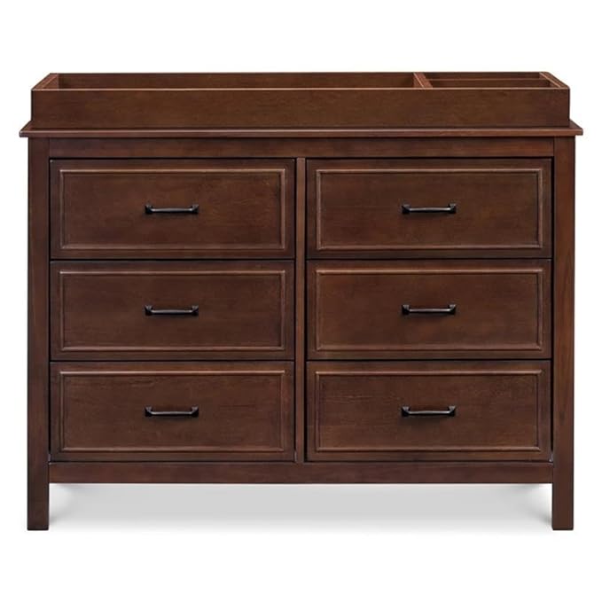 DaVinci Charlie 6-Drawer Double Dresser in Espresso