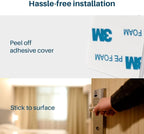 Inaya Child Proof Door Lever Lock, Baby Proofing Door Handle Lock, Minimalist Design, 3M Adhesive & No DrillingNeed, Child Safety Door Handle Locks (2 Pack)