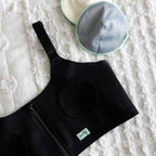 Motif Medical - Hands-Free Pumping Bra - Works with Luna, Duo, Twist, and More - Black