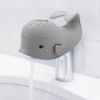 Baby Bathtub Faucet Cover, Baby Safety Protection Silicone Toys, Bath Spout Cover Baby Bathtub, Faucet Cover Baby Bathtub Silicone Whale for Kids, Toddler, Infant, Gifts for Children