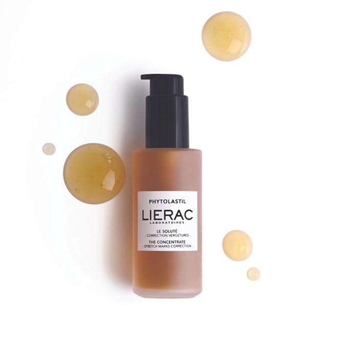 Lierac Phytolastil Stretch Mark Removal Concentrate & Stretch Mark Prevention Cream Gel Pack - Hydrates And Soothes Skin, Firms And Reduces Stretch Marks On Belly, Bust, Hips, Buttocks & Thighs