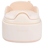 Bebamour Potty Training Toilet 3 in 1 Multi-Functional Potty Seat Detachable Baby Potty Step Stool Anti-Slip Stable Potty Training Toilet with 100 Pack Trash Bags (Pink)