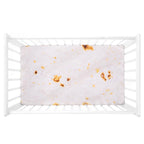 UOMNY Crib Sheet, Burritos Tortilla Crib Sheets Baby Sheet for Standard Crib and Toddler Mattresses Nursery Bedding Sheet Crib Mattress Sheets for Boys and Girls 1 Pack Toddler Sheet
