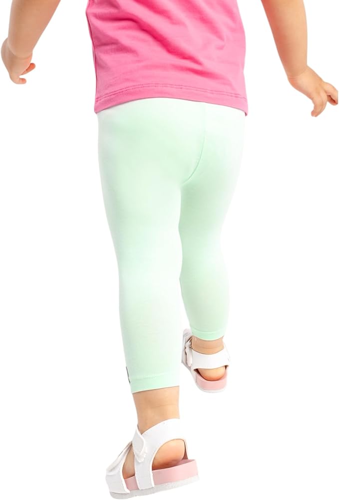 Premium Baby & Toddler Capri Leggings - Soft Cotton Blend, Durable & Perfect for Every Adventure
