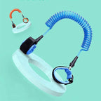 HANZE 2 Pack Anti Lost Wrist Link Child Outdoor Safety Leash with Blue and Orange for Toddlers Babies & Kids, [4.92ft & 8.2ft]