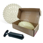 Edushape Original Sensory Ball for Baby - 7" Glow-in-The-Dark Colorful Toddler Ball Helps Enhance Gross Motor Skills for Kids 6 Months & Up