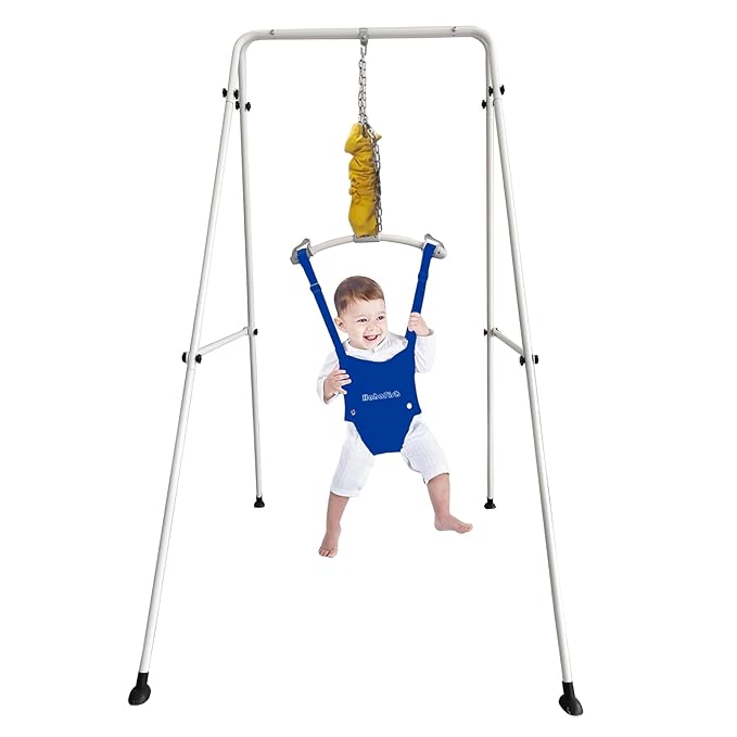 Baby Door Jumper and Bouncer with Stand for Active Babies That Love to Jump and Have Fun Toddler Infant