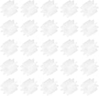 MECCANIXITY 30 Pcs Plastic Gears 9 Teeth Plastic Motor Gear Model 92A Reduction Gear for RC Car Model DIY Robot (White, Module 0.5)