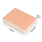 Injection Pad for Nursing Students, Injection Teaching Model with Absorbent Sponge, Subcutaneous Injection Training Pad for Medical Student(Training Use Only)