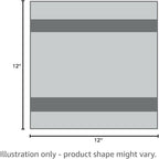 Mother-Earth 6-Pack Bath Washcloths 12"x12" - Soft and Absorbent Face Towels, Quick-Drying Wash Cloths for Sensitive Skin, Premium Quality for Daily Use (Pink Cotton)