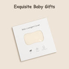 Hooyax Muslin Baby Lounger Cover Soft Organic Cotton Slipcover Fits Newborn Lounger for Baby Boys and Girls (White)