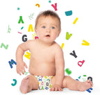 Hello Bello Premium Baby Diapers Size 4, 21 Count of Disposable, Extra-Absorbent, Hypoallergenic Baby Diapers with Snug and Comfort Fit, Alphabet Soup
