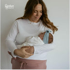 Parker Baby Cable Knit Nylon Headbands 5 Pack | Soft, Stretchy & Comfortable Bows for Girls | Adjustable, Soft to Touch & Knotted Headbands for Baby Girls | Baby Headwraps for Girls | Multiple Colors