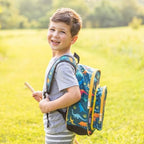 Wildkin 12-inch Kids Backpack – Padded, Adjustable, Ideal for Daycare & Travel - Jurassic Dinosaurs