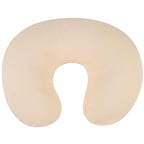 Onacosht 100% Organic Cotton Nursing Pillow Cover Soft Breathable Jersey Feeding Pillow Slipcover Fits Standard Infant Nursing Pillow for Baby Boy and Girl, Pale Yellow