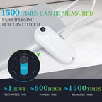 Medical Forehead Digital Thermometer with Backlight Fever Alarm, Accurate for Adults and Kids (Black)