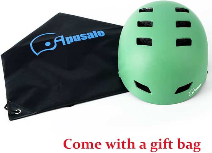 Bike Skateboard Helmet, Adjustable and Multi-Sport for Skate Scooter, 3 Sizes for Adult Youth Kids Toddler