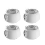 EUDEMON 4 Pack Updated Door Knob Cover Baby Safety Door Lock Childproof Safety Cover Door Handle Cover for Kids Safety (Clear-White)