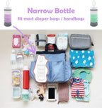 Baby Formula Dispenser, Formula Container, Portable Milk Powder Dispenser Container, Baby Feeding Travel Storage Container, Non-Spill Stackable Baby Snack Storage Container, BPA Free, 2 Packs