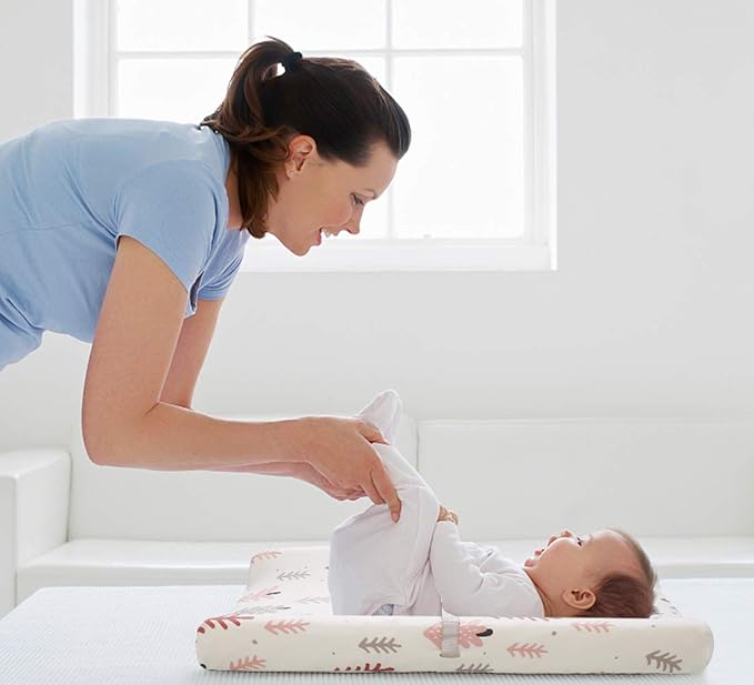 Stretchy Changing Pad Covers BROLEX 2 Pack Jersey Knit Changing Table Covers for Girls Boys,Jungle Animals