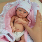 12" Micro Preemie Full Body Silicone Baby Doll Girl Alisa Lifelike Reborn Doll Surprice Children Anti-Stress