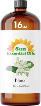 Sun Essential Oils Neroli Essential Oil - Neroli Aromatherapy Oil for Diffuser (16 fl oz)