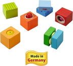 HABA Fun with Sounds Wooden Discovery Blocks for Toddlers with Acoustic Sounds, Toddler Toys for Preschool Learning Activities, (Made in Germany)
