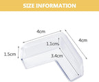 12 Pack Table Corners, Corner Guards, Clear Corner Protectors, Corner Protectors, Baby Proof Corner Guards Stop Child Head Injuries Tables, Furniture & Sharp Corners Baby Proofing (L-Shaped)